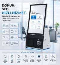 21.5" J6412 8 GB RAM 128 GB RAM YAZICI OKUYUCU NFC WİFİ JETVİEW KSK-J6412